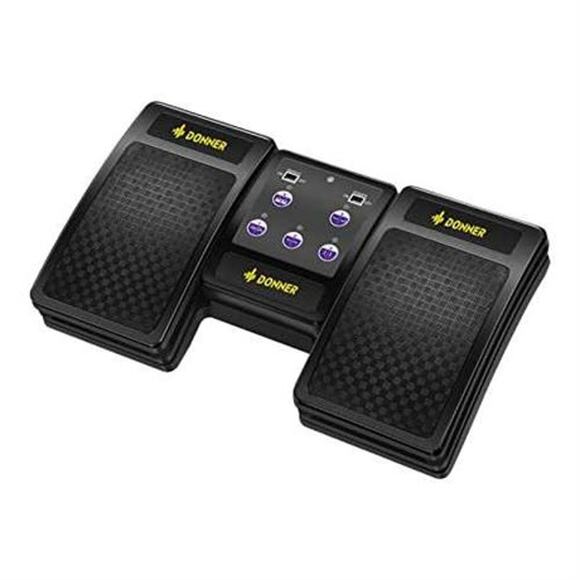 Donner Wireless Page Turner Pedal for Tablets Phone Foot Pedal Rechargeable - Picture 2 of 12